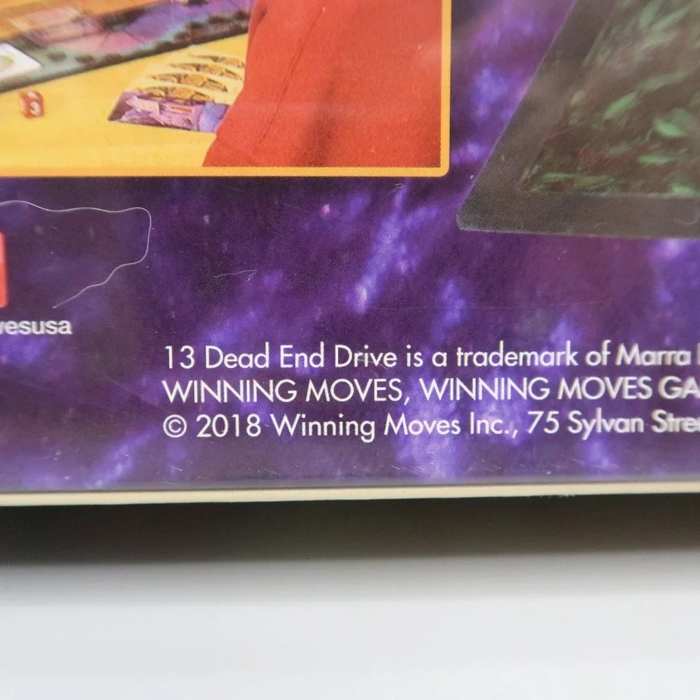 13 Dead End Drive Board Game New 2018 Game of Mystery Suspicion Ages 8+
